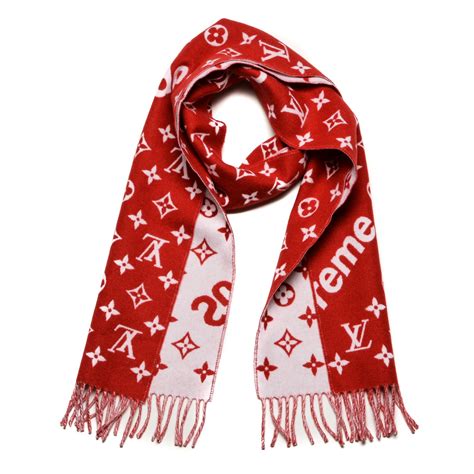 lv supreme scarf price|supreme x louis vuitton price.